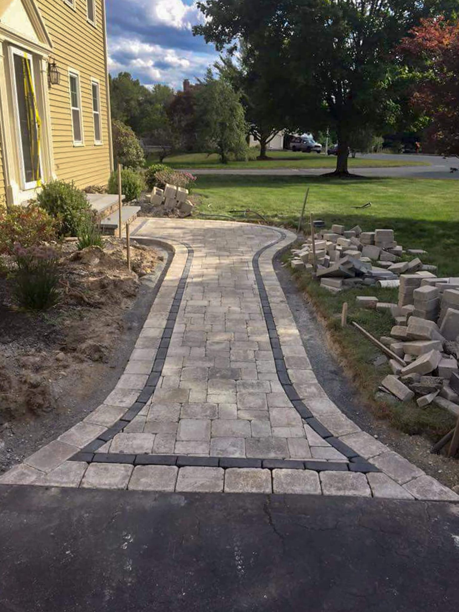 A stone pathway
