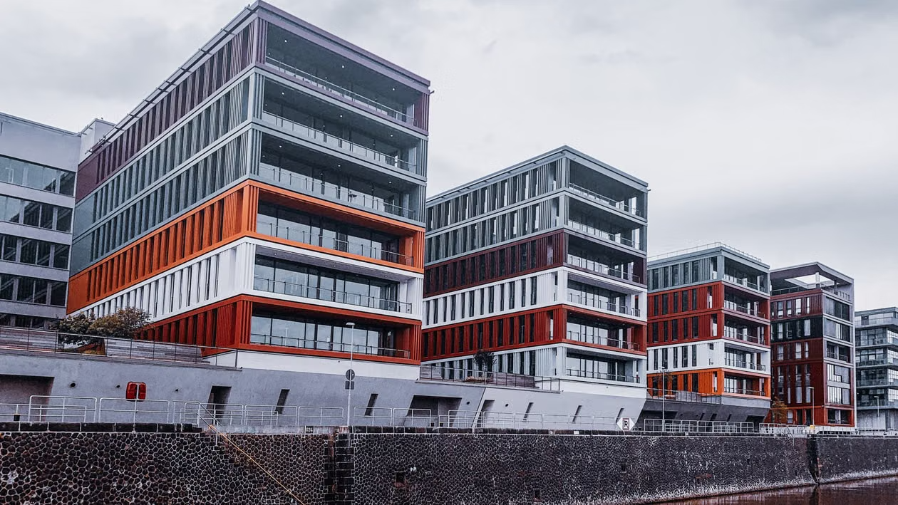 a commercial building exterior